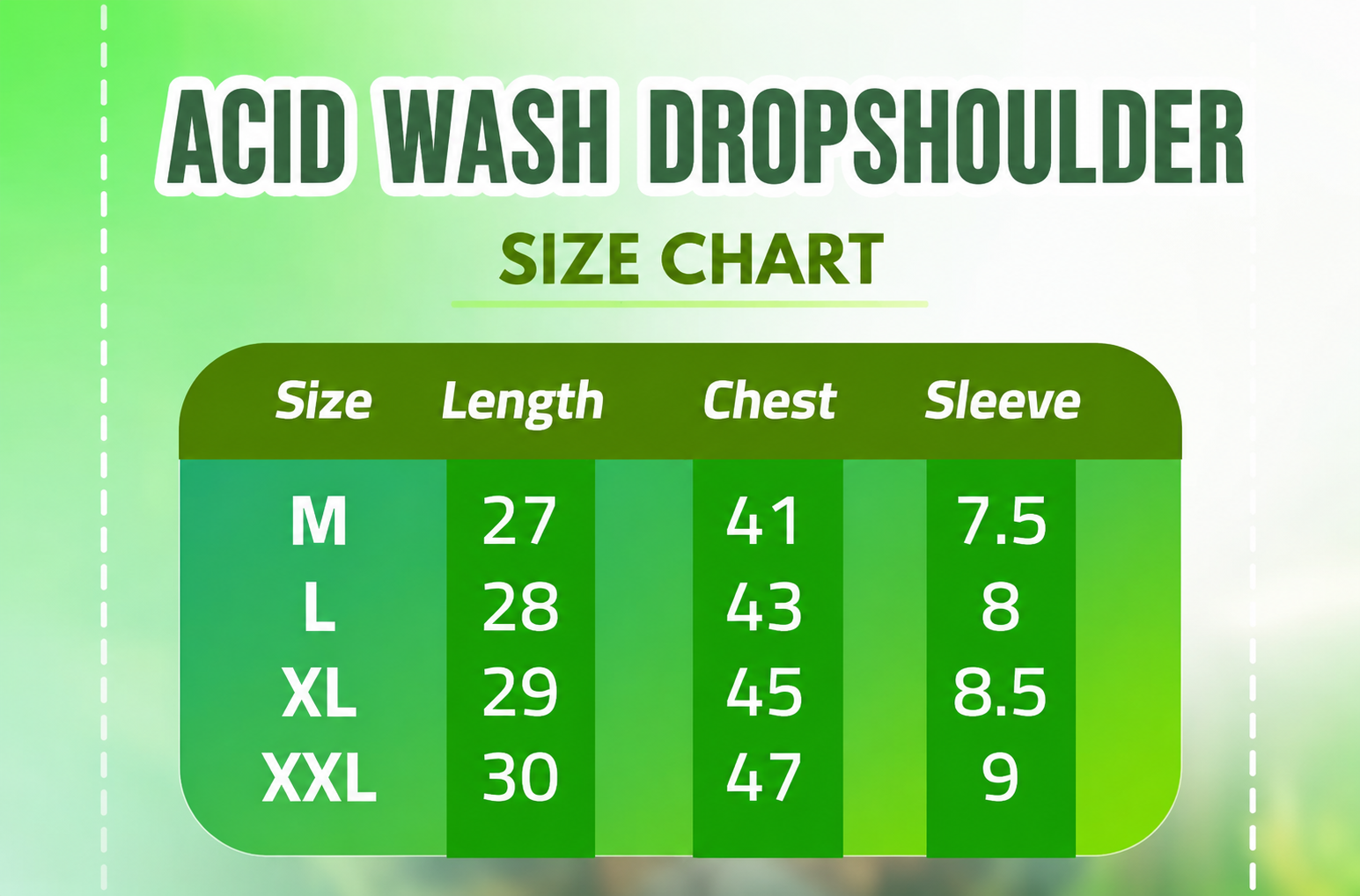 Black Acid Wash Drop T-Shirt – A4 + A2 Print - Image 3